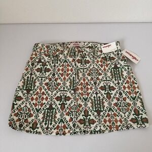 NWT Wrangler Western Denim Mini Skirt 8/29 Y2K Cowgirl Festival Rodeo Boho